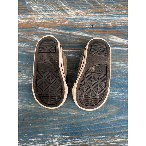 Converse All Star Green Kids/Toddler shoes, size 6 - Picture 7 of 14